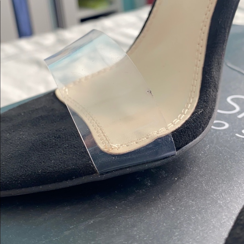 ❌SOLD❌ 💎Fashion Nova Heels with Rhinestones - Picture 5 of 6